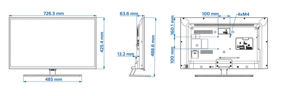 PHILIPS 32HFL5010T 32 Inch MediaSuite Professional LED TV-6