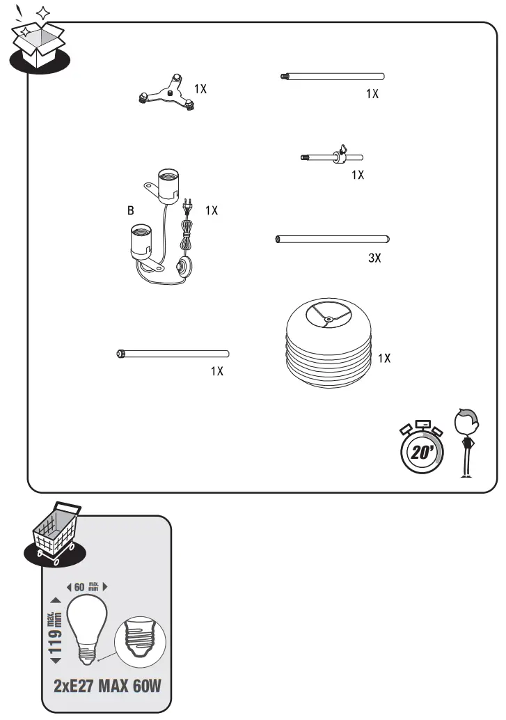 Inspire YF4398 Luminaires - Fig 1