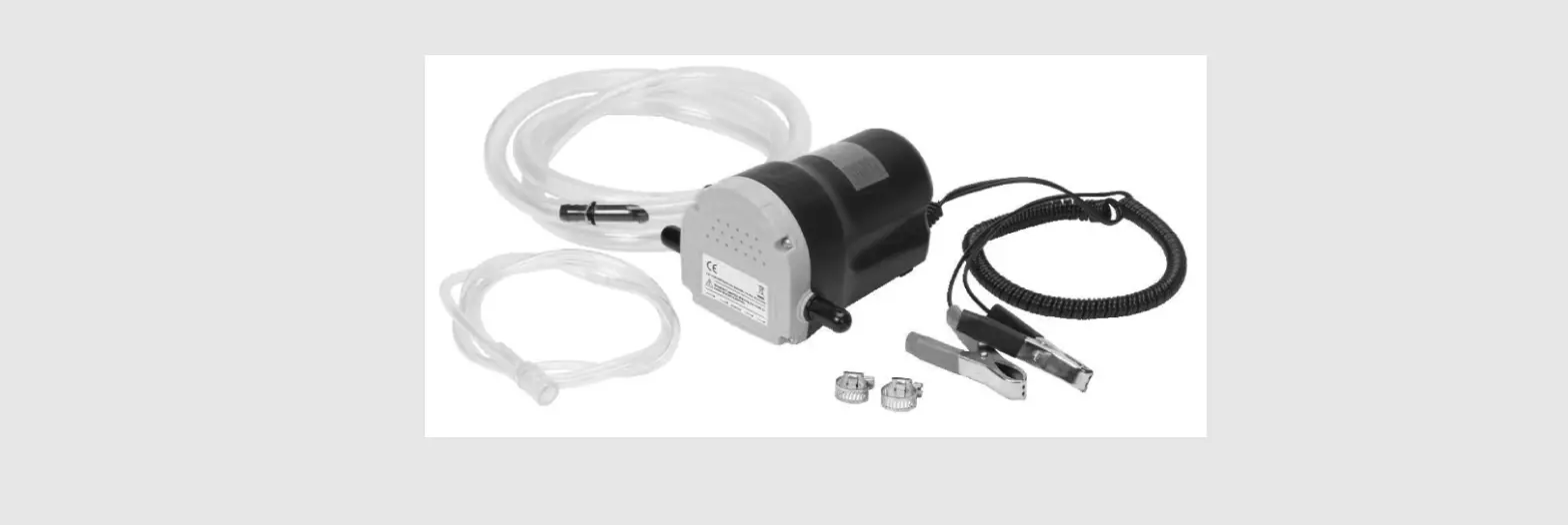 Hamron 619280 Oil Change Pump Instruction Manual Hamron 619280 Oil Change Pump Instruction Manual