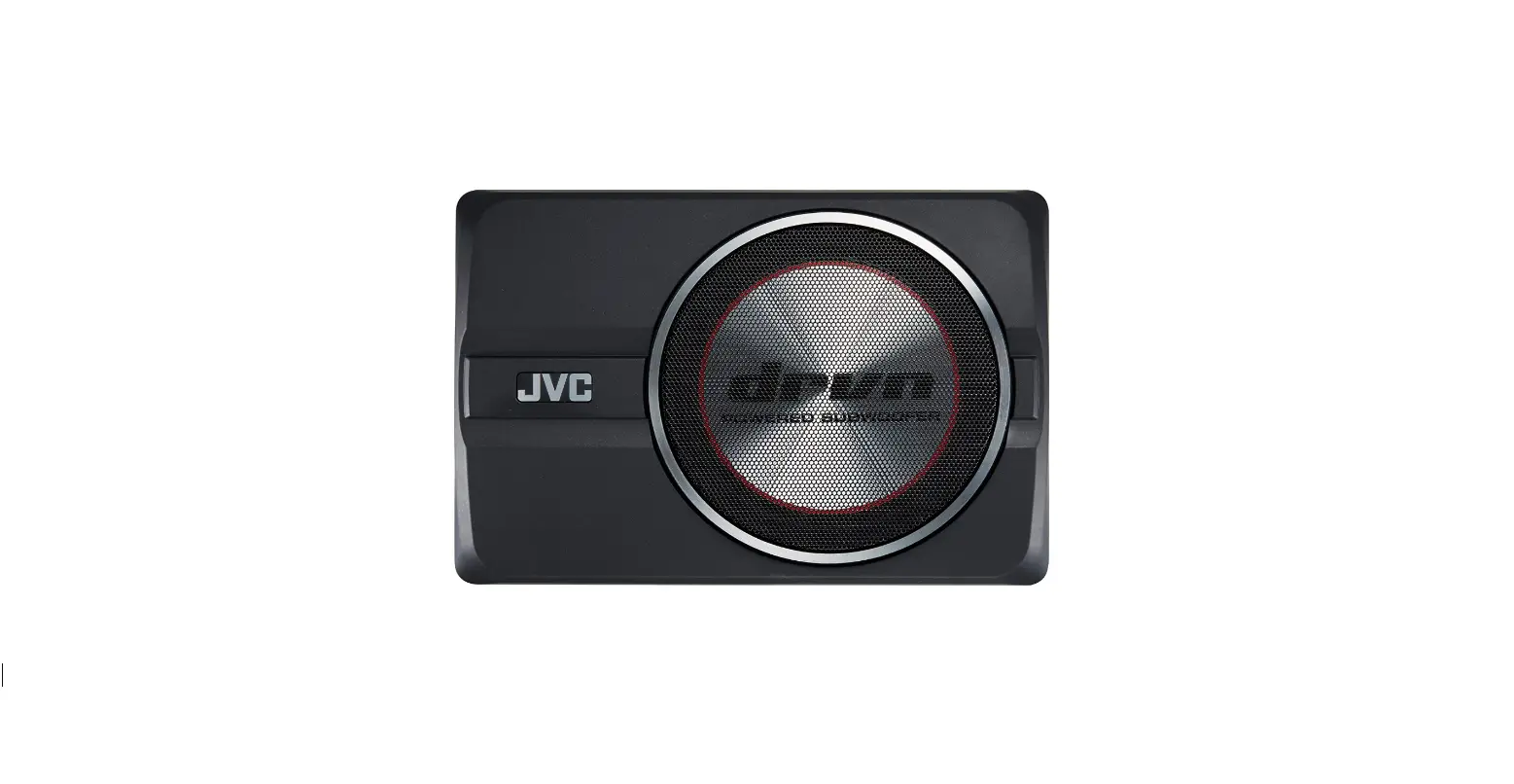 Jvc Cw-dra8 Compact Powerful Subwoofer-installation Instructions