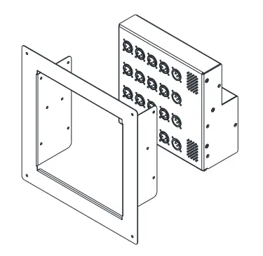ALLEN HEATH DT164-W Wallmount Dante fig 5