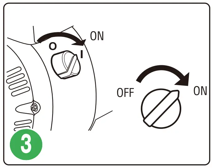 AiPOWER APW2700C Gas Powered Pressure Washer -Fuel Valve