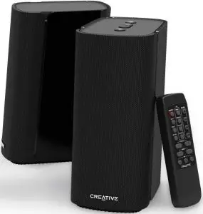 CREATVE T100 Compact Hi-Fi 2.0 Desktop Speakers for Computers and Laptops