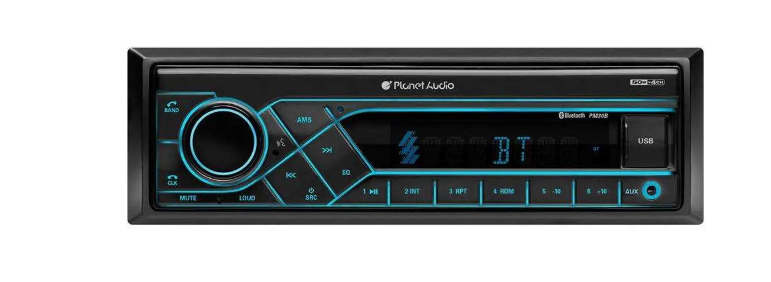 Planet Audio Pm30b Mp3 Compatible Digital Media Am-fm Receiver User Manual