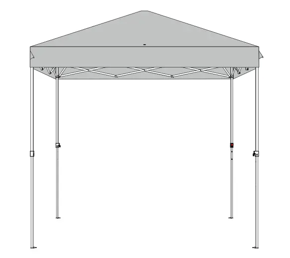 ANGELES HOME OPCK6 70299BL Blue Outdoor Pop up Canopy Tent