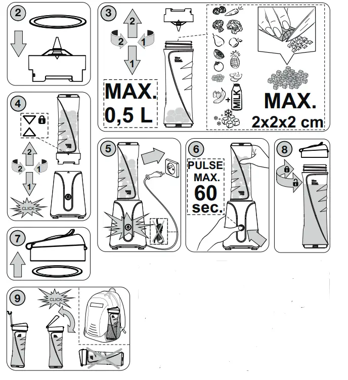 Gallet GALMS590 Sport blender-FIG12