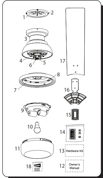 Lowe s 51678 52 Inch Ceiling Fan - fig