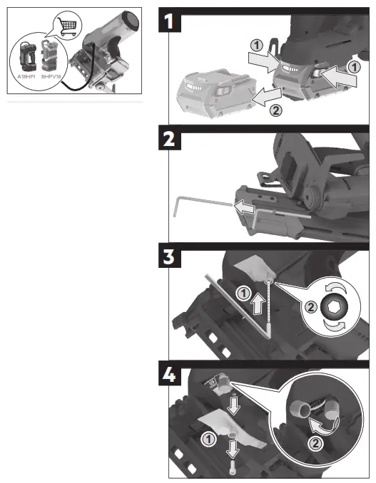 AEG A18F10FN 18V F-RAPIDFIRE 10GA 30-34° Framing Nailer - 14