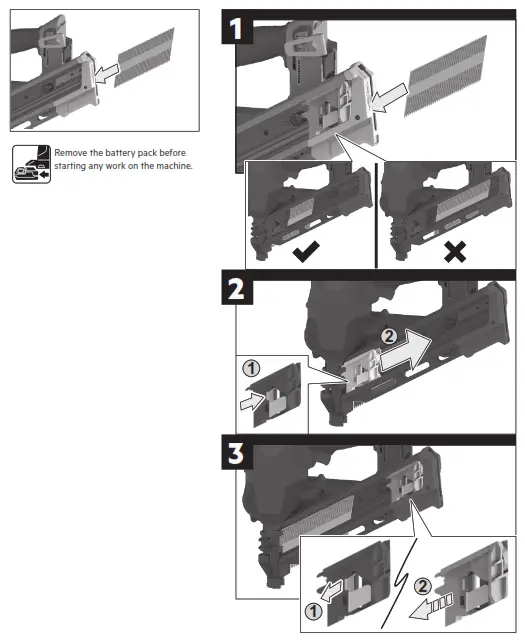 AEG A18F10FN 18V F-RAPIDFIRE 10GA 30-34° Framing Nailer - 6