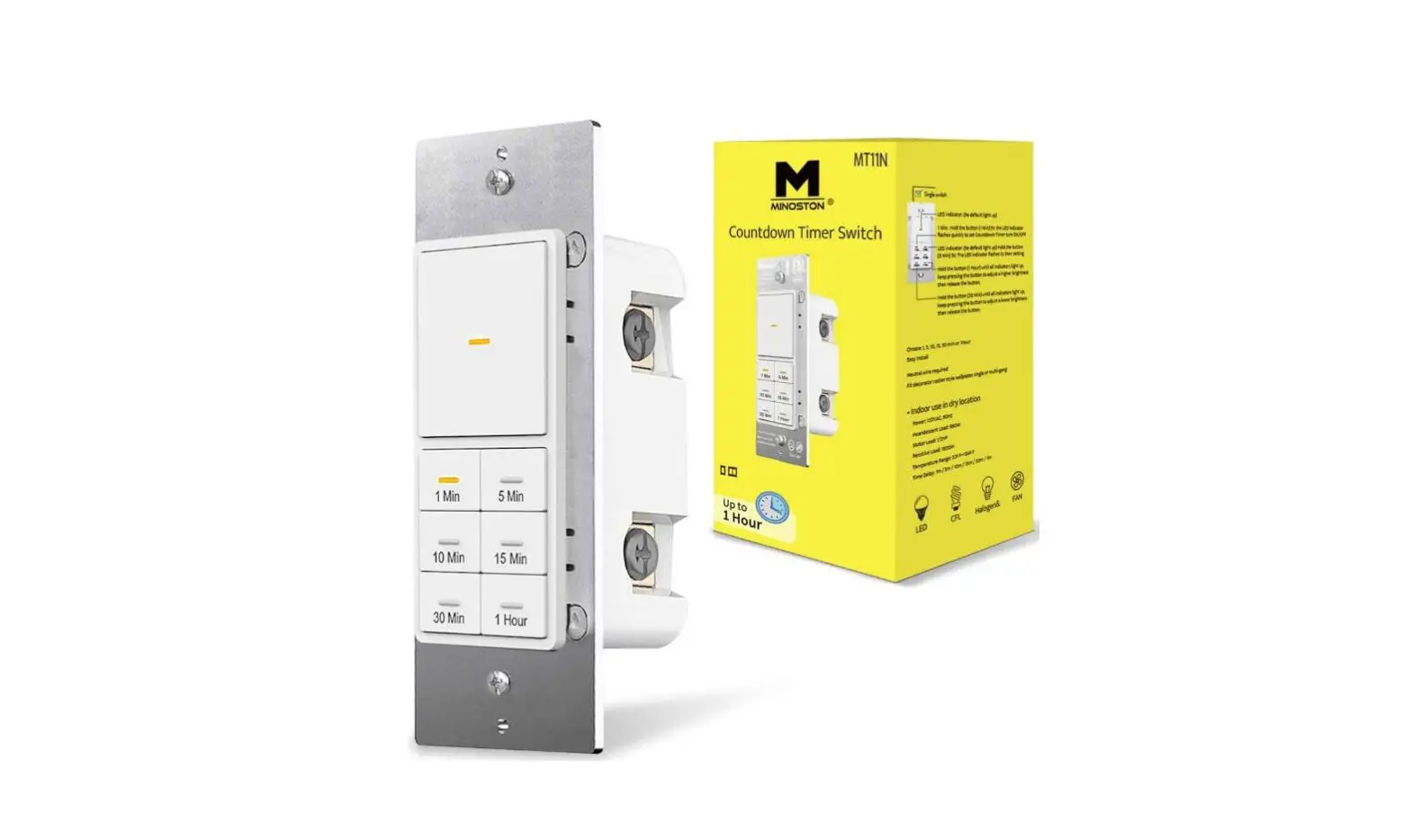 Minoston Mt10w Wi-fi Countdown Timer Switch Instruction Manual