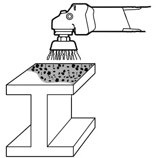 BOSCH GWS 17 125 Cordless Angle Grinder - Figure 6