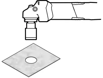 BOSCH GWS 17 125 Cordless Angle Grinder - Figure 7