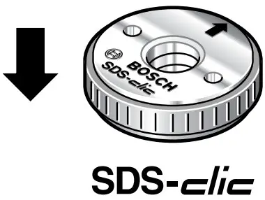 BOSCH GWS 17 125 Cordless Angle Grinder - Figure 8