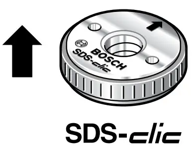 BOSCH GWS 17 125 Cordless Angle Grinder - Figure 9