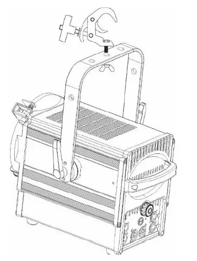 BriTeQ BT-THEATRE 261FC Powerful “6 in 1” FULL COLOR LED Theater Fresnel 4