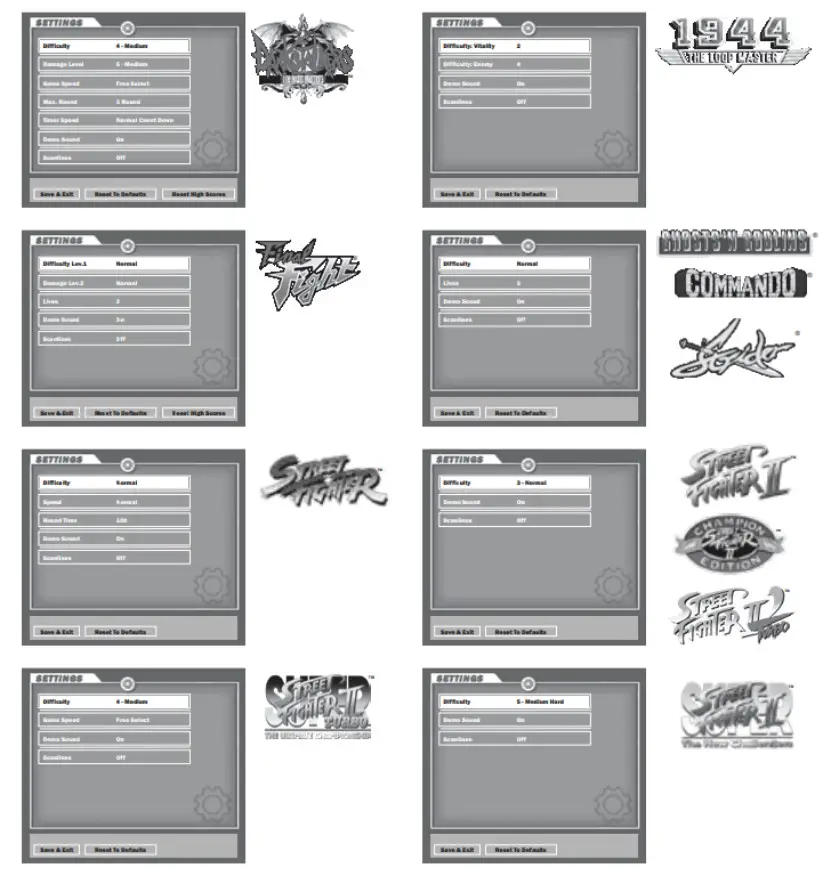ARCADE 1UP 199804 Capcom Legacy Edition Arcade Cabinet - Figure 1