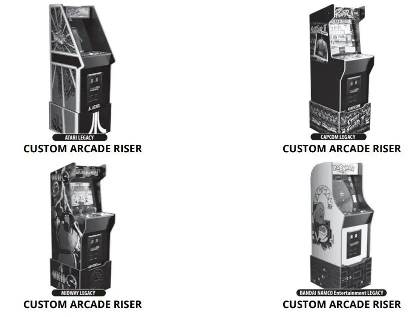 ARCADE 1UP 199804 Capcom Legacy Edition Arcade Cabinet - Figure 4