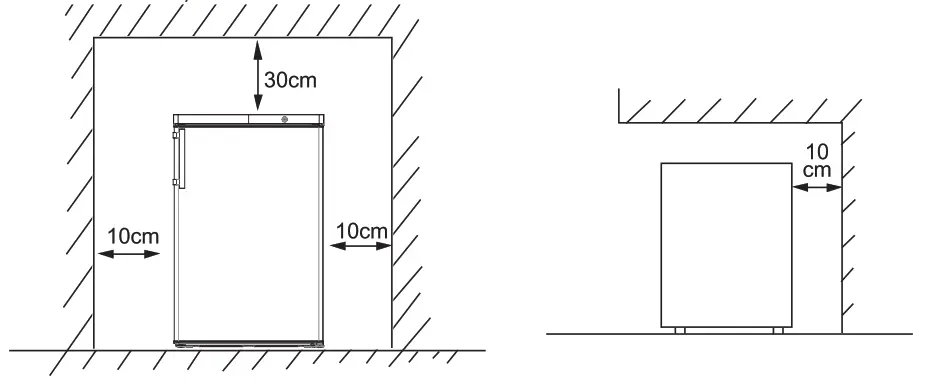 DOMO DO91122 Fridge with Freezer Section - exterior