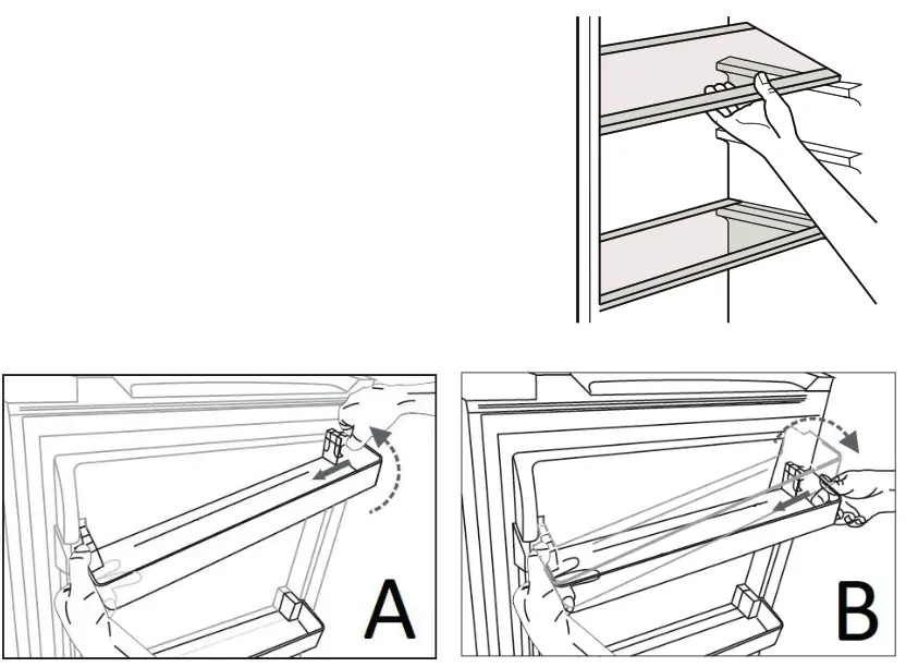 DOMO DO91122 Fridge with Freezer Section - fig8
