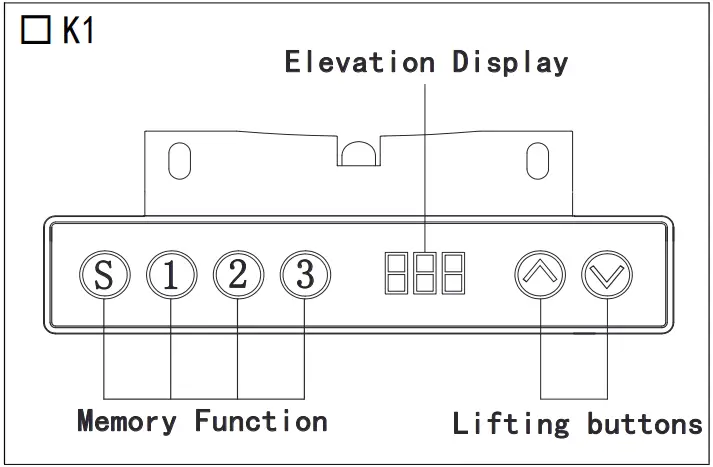 honey joy TOPB003556 Electric 46 in White Steel Standing Desk Frame Adjustable Motorized Sit Stand Desk Base - FIGURE 12