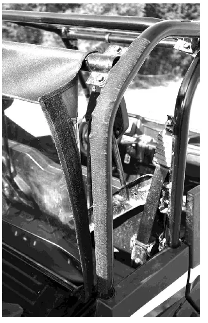 FALCON RIDGE TX-STAMP-FC05 Textron Stampede Full Cab Fits Lexan Windshield 2