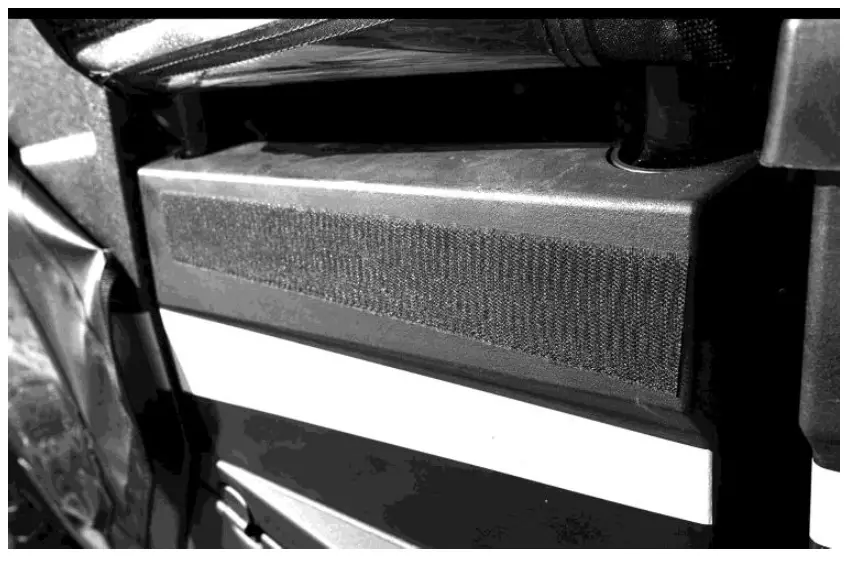 FALCON RIDGE TX-STAMP-FC05 Textron Stampede Full Cab Fits Lexan Windshield 3