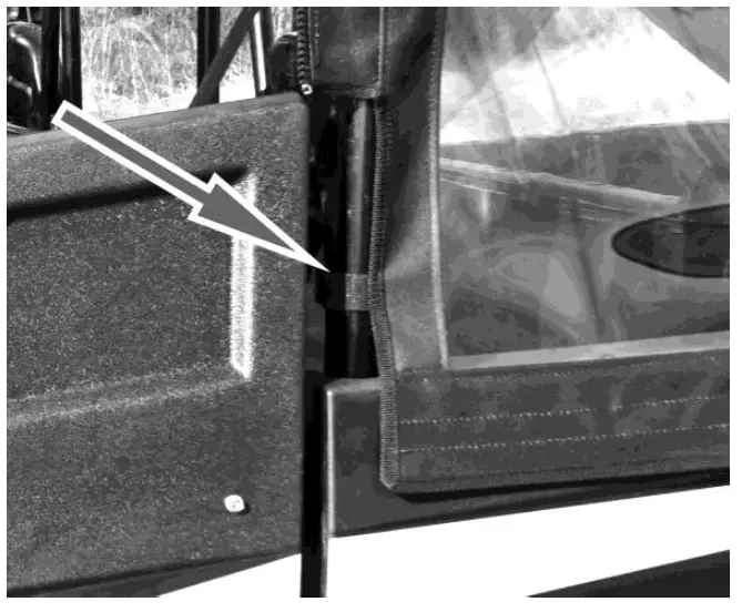 FALCON RIDGE TX-STAMP-FC05 Textron Stampede Full Cab Fits Lexan Windshield 5