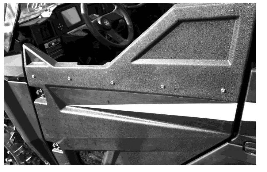 FALCON RIDGE TX-STAMP-FC05 Textron Stampede Full Cab Fits Lexan Windshield 7