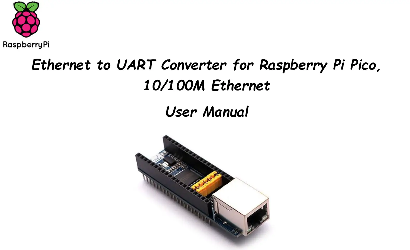 WAVESHARE Ethernet to UART Converter User Manual