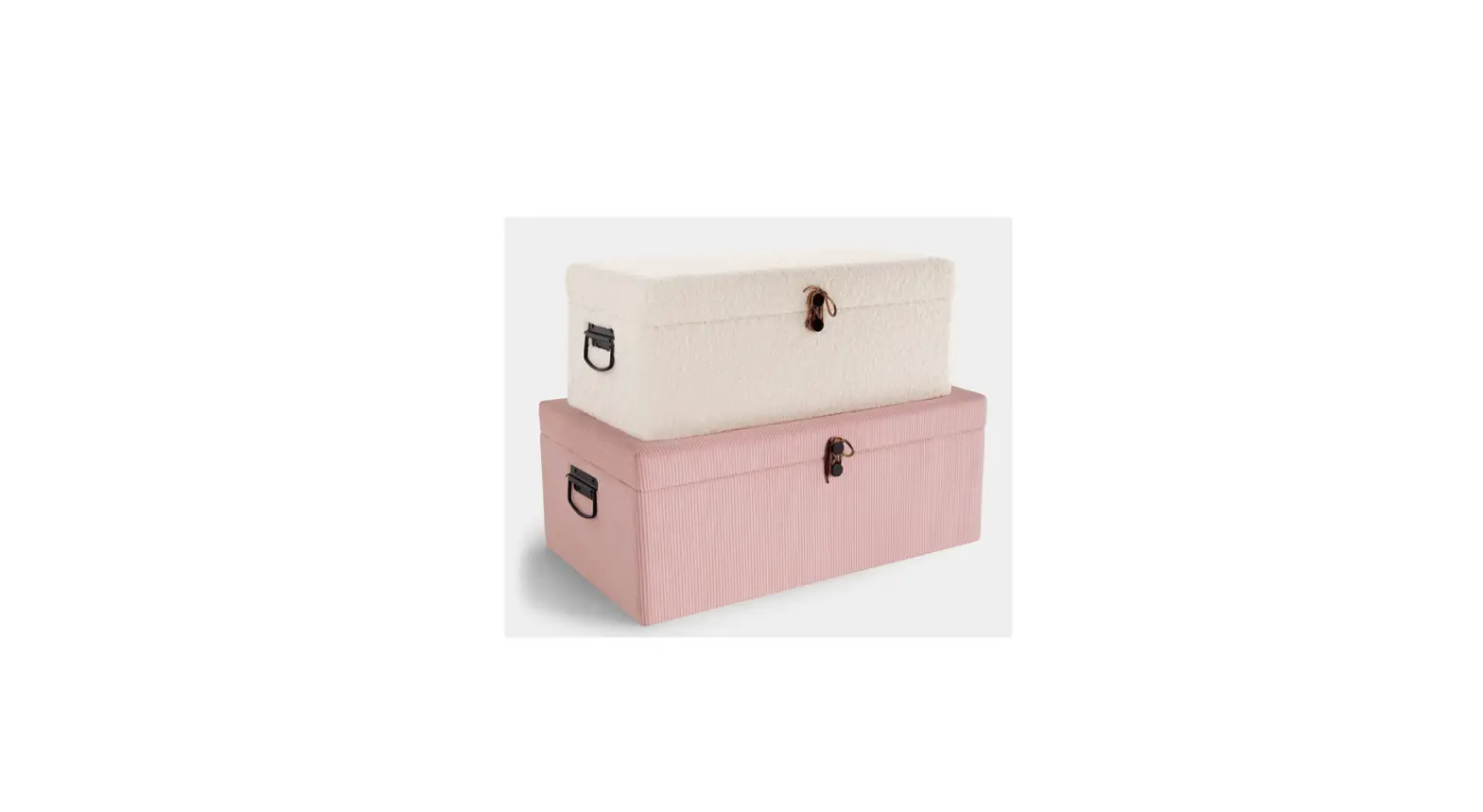 Vonhaus 4000102 Pink Velvet Storage Trunks Instruction Manual Vonhaus 4000102 Pink Velvet Storage Trunks Instruction Manual