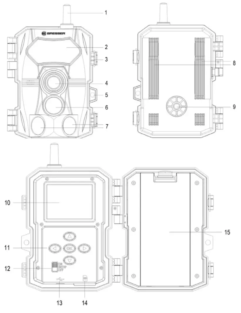 BRESSER 9633106 Game Surveillance Camera 24 MP - ABOUT THE CAMERA