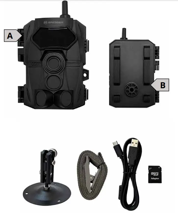 BRESSER 9633106 Game Surveillance Camera 24 MP - Fig