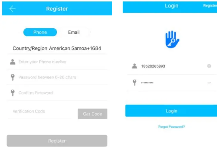 Here4Gear-H31-Smart-Lock-User - successfully