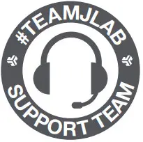 JLAB EBEAIRNCRBLK82 Epic Air ANC Earbuds - CONTACT Logo