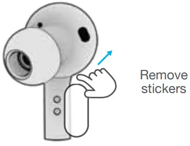 JLAB EBEAIRNCRBLK82 Epic Air ANC Earbuds - Figure 1