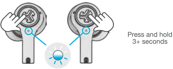 JLAB EBEAIRNCRBLK82 Epic Air ANC Earbuds - Figure 2