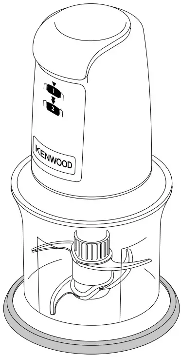 KENWOOD CHP61 EasyChop Mini Chopper