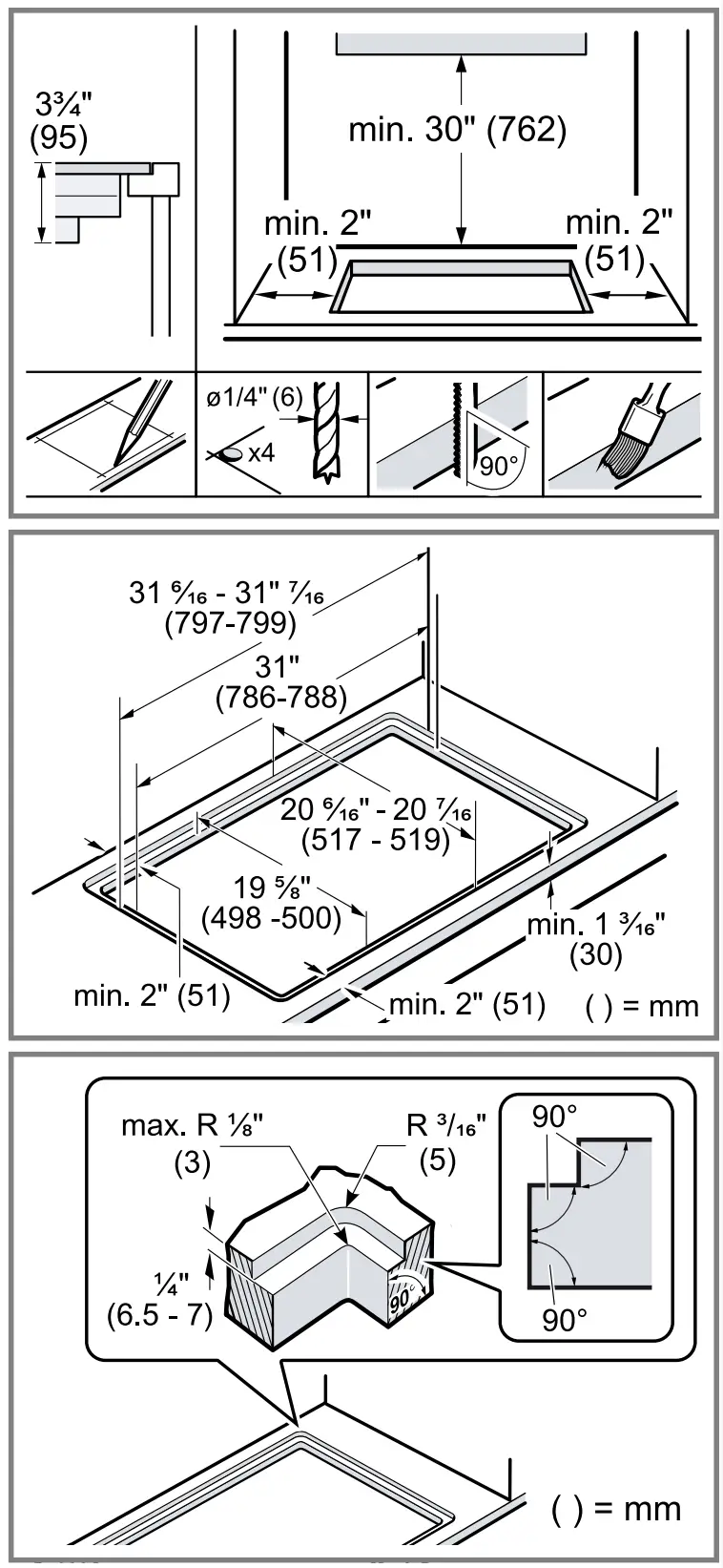 GAGGENAU CI282602, CI292602 Cooktop fig 4
