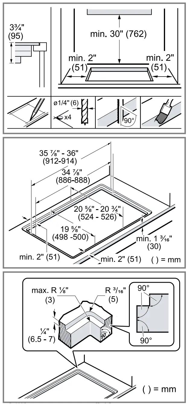 GAGGENAU CI282602, CI292602 Cooktop fig 5