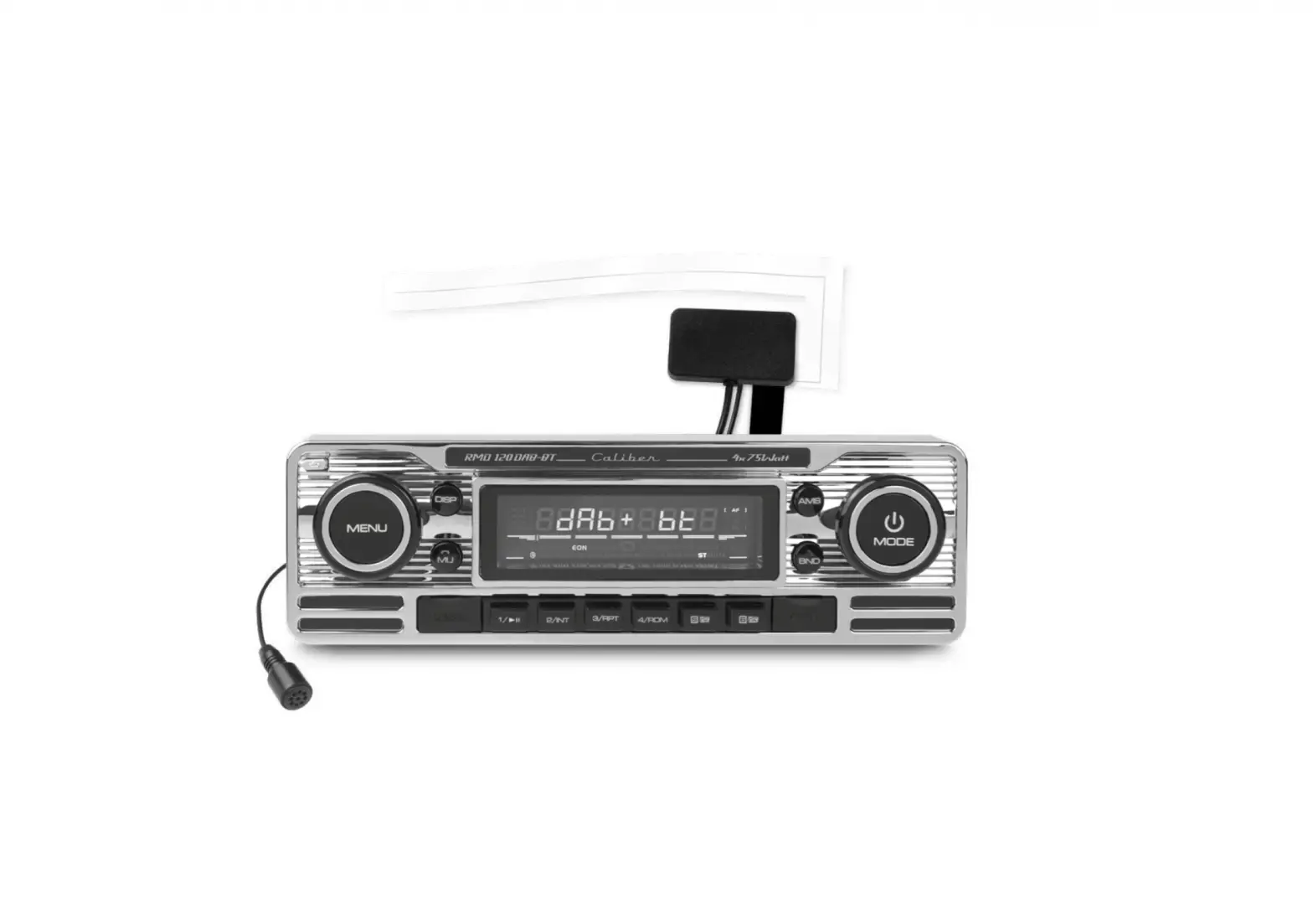 Caliber Rmd 120dab-bt Car Radio User Guide