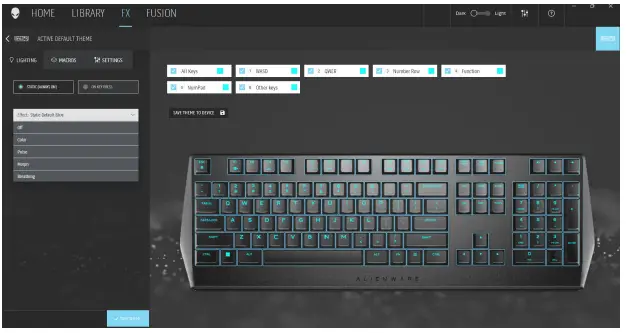 ALIENWARE 410K RGB Mechanical Gaming Keyboard - fig 6
