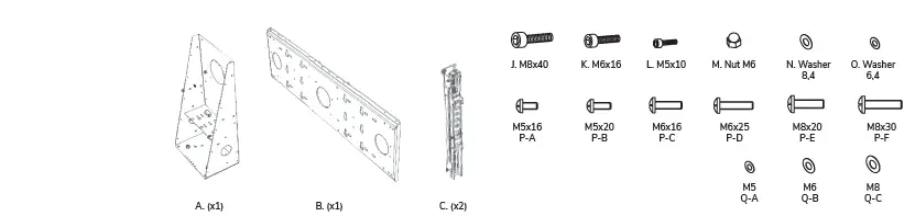 Neomounts-AFL55-800BL1-MS-Hub-85-Inch-VESA-Adapter-FIG-2