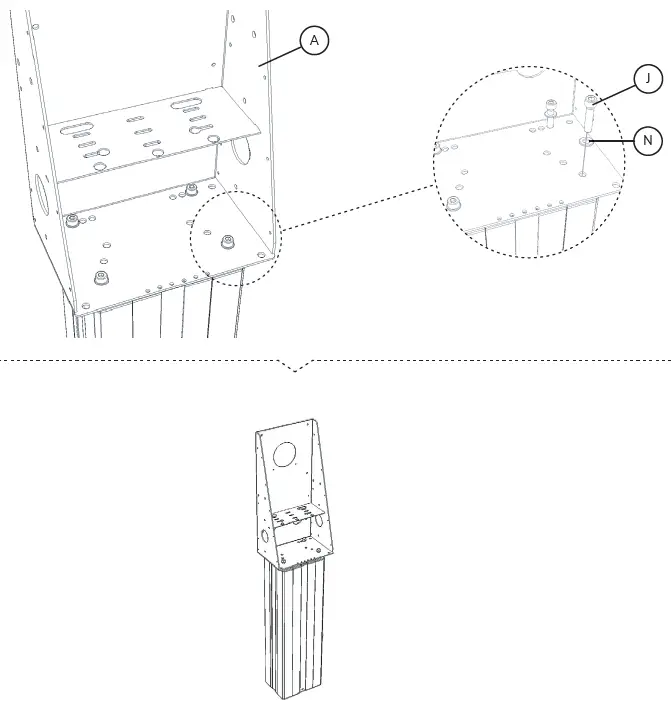 Neomounts-AFL55-800BL1-MS-Hub-85-Inch-VESA-Adapter-FIG-3