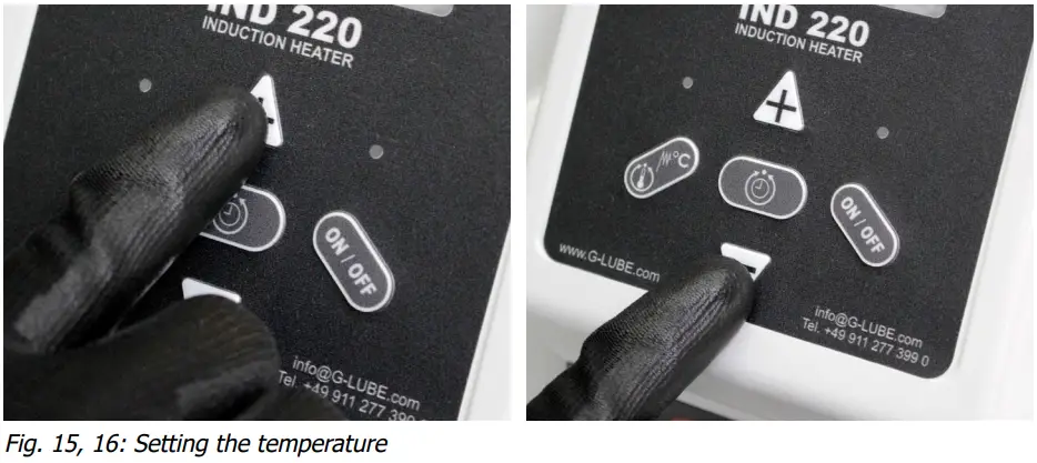 GRUETZNER IND 220 Lightest Portable Induction Heater - fig 11