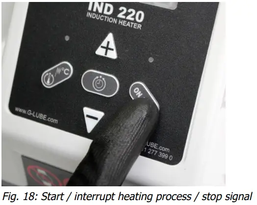 GRUETZNER IND 220 Lightest Portable Induction Heater - fig 13