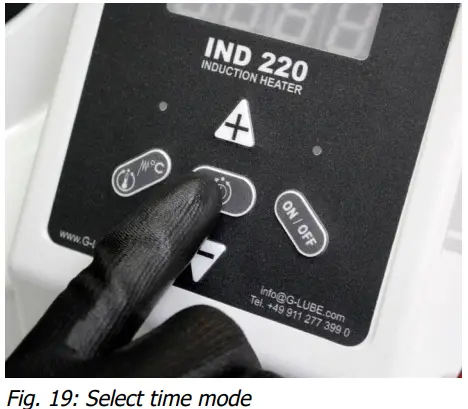 GRUETZNER IND 220 Lightest Portable Induction Heater - fig 14