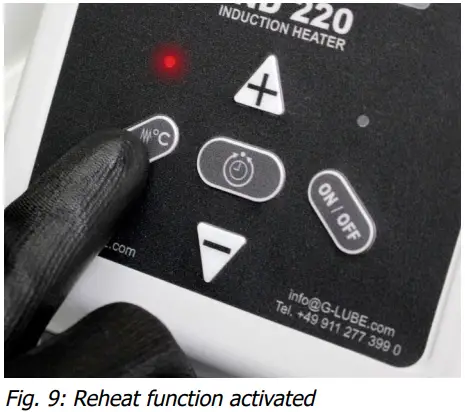 GRUETZNER IND 220 Lightest Portable Induction Heater - fig 6