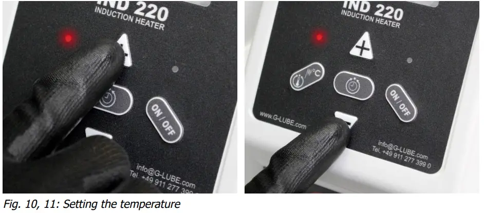 GRUETZNER IND 220 Lightest Portable Induction Heater - fig 7