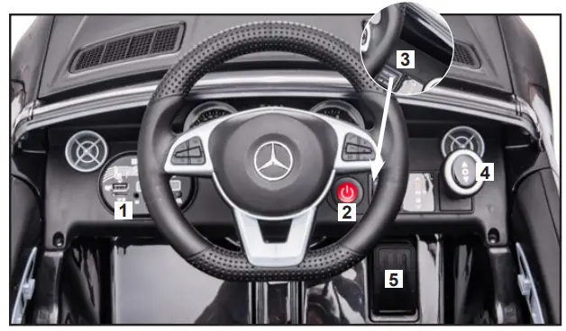 JAMARA-461801-Ride-on-Mercedes-Benz-SLC-fig-7