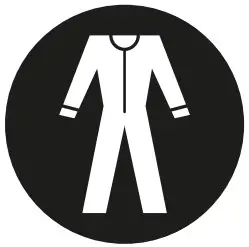 Wear Safety Coveralls